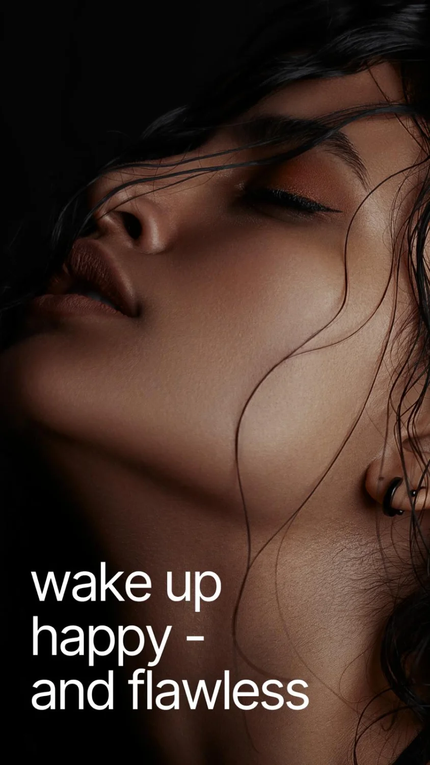 Wach-Make-up-Poster von Refine Aesthetics